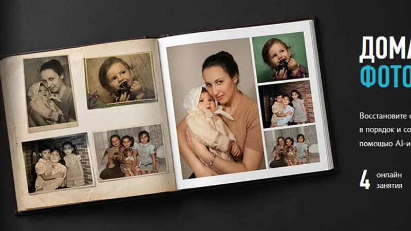 Домашний фотоальбом с AI