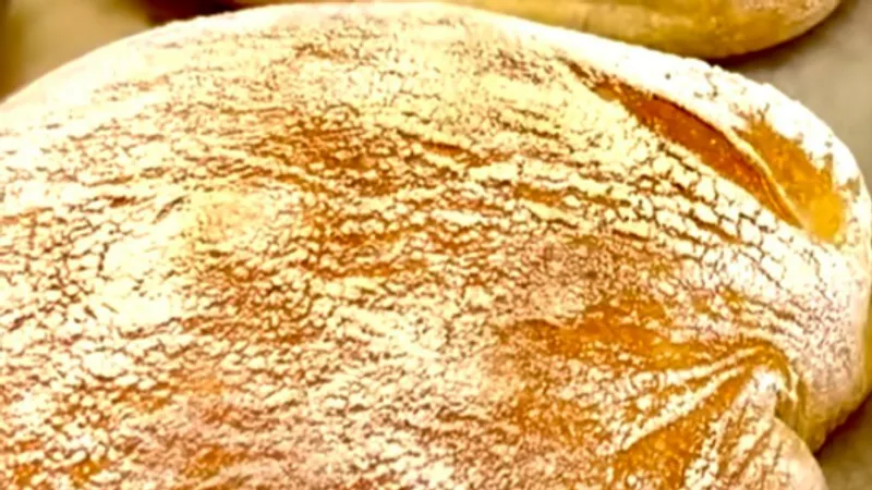 Итальянский деревенский белый хлеб