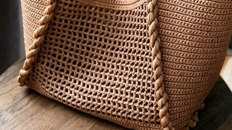 Сумка-тоут из рафии Макс Мара