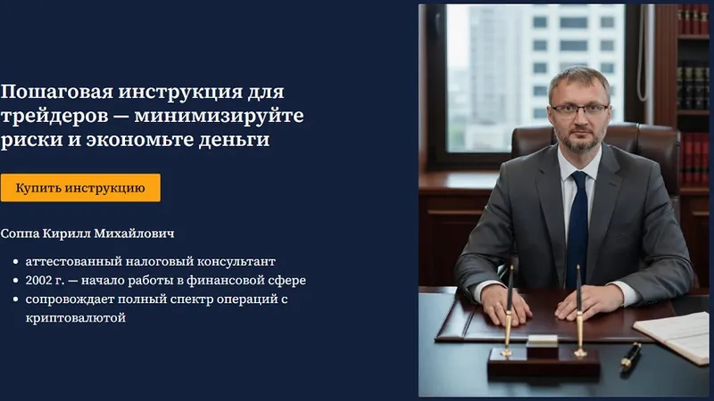 Инструкция по работе с криптовалютой в трейдинге