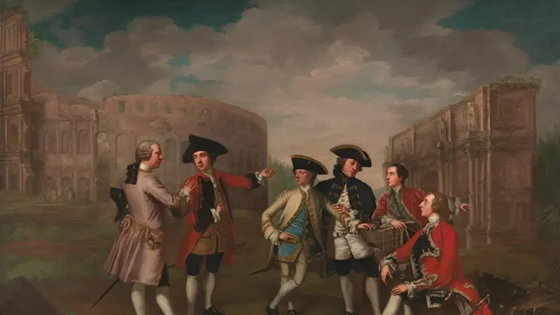 Гран-тур: Паломничество в Рим и отдых в Кампанье