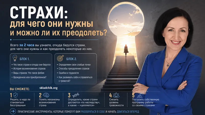 Страхи: для чего они нужны и можно ли их преодолеть?
