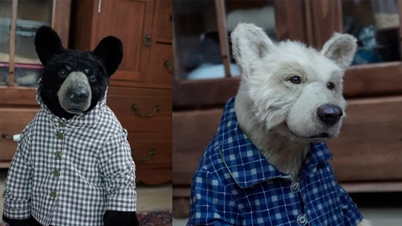 МК мишки барибал и белый мишка