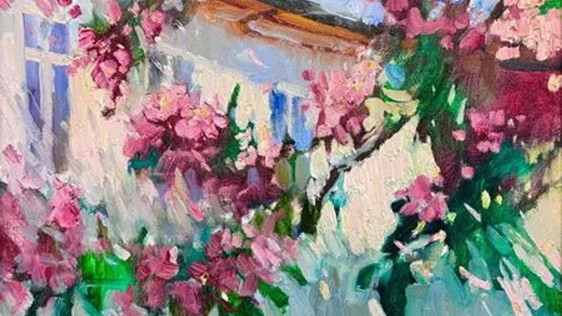 Цветущий дворик