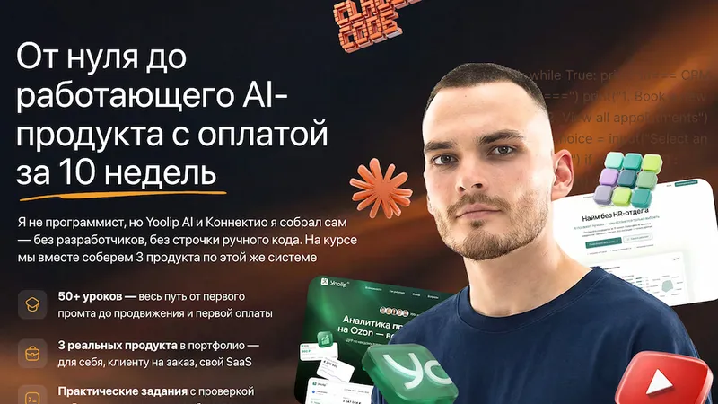 От нуля до работающего AI-продукта с оплатой за 10 недель