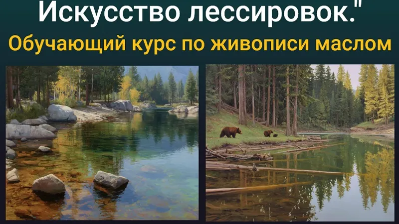 Прозрачная вода. Искусство лессировок