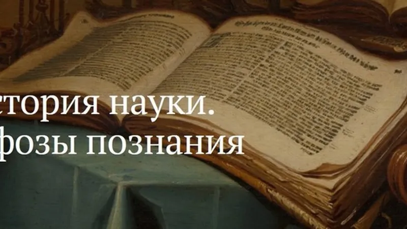 История науки. Метаморфозы познания