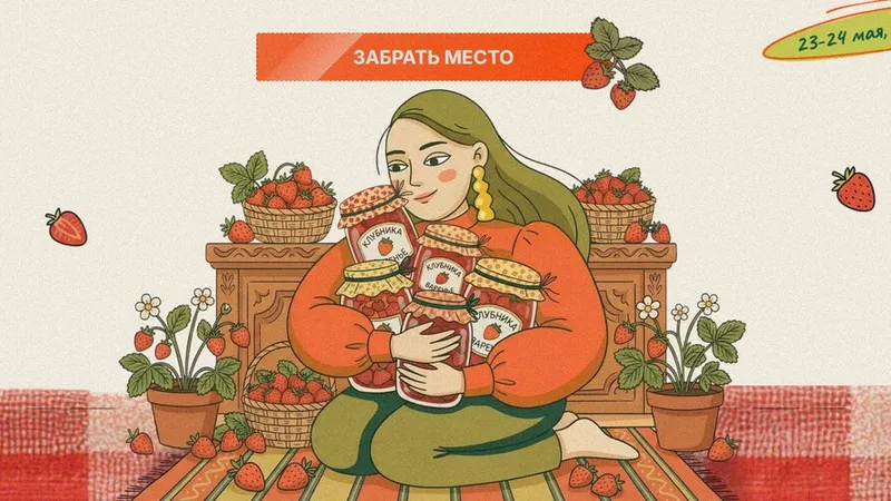 Двухдневная лаборатория сезонного вкуса. Клубника, на которую у вас осталось всего три недели