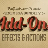 5в1. МЕГА-набор. Экшены и эффекты для Photoshop