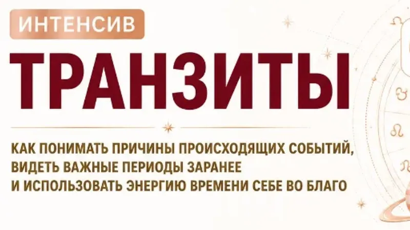 Интенсив по транзитам