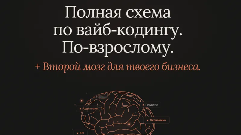 Смыслокод. Полная схема по вайб‑кодингу + Второй мозг для твоего бизнеса