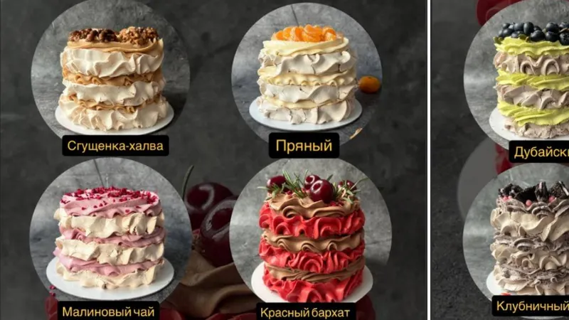 Меренговые торты