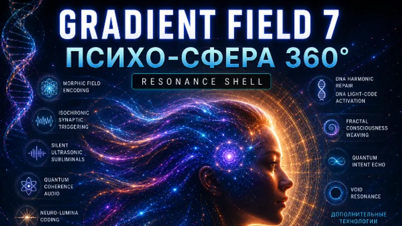 GRADIENT FIELD-7. Психо-Сфера 360°. Финальная программа для тотальной трансформации жизни