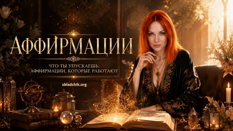 Аффирмации. Что ты упускаешь. Аффирмации, которые работают