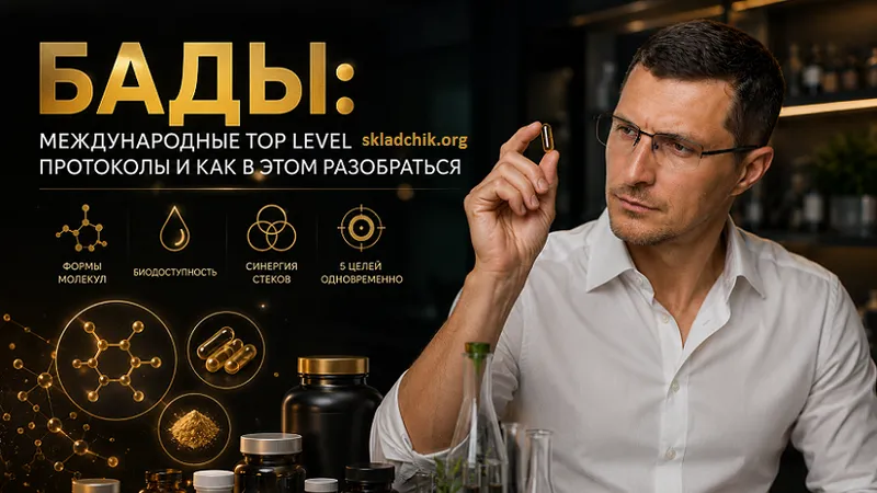 БАДЫ: международные Top Level протоколы и как в этом разобраться