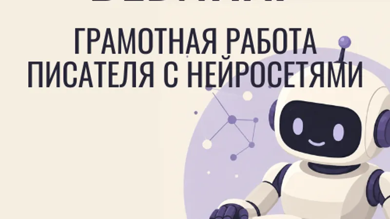 Грамотная работа писателя с нейросетями