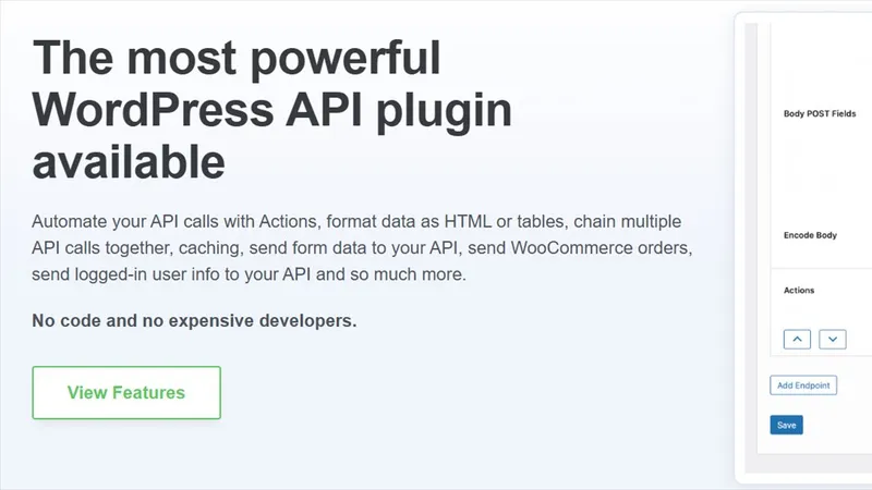 WPGetAPI — Подключите WordPress к API без разработчика