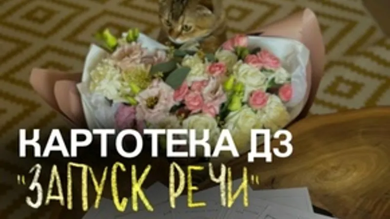 Картотека домашних заданий. Запуск речи