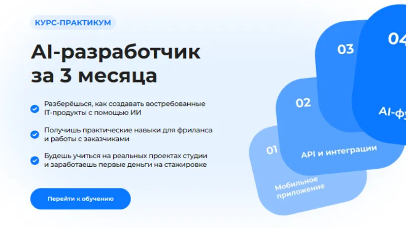 AI-разработчик за 3 месяца