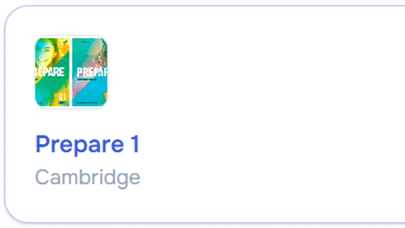Prepare 1. Cambridge