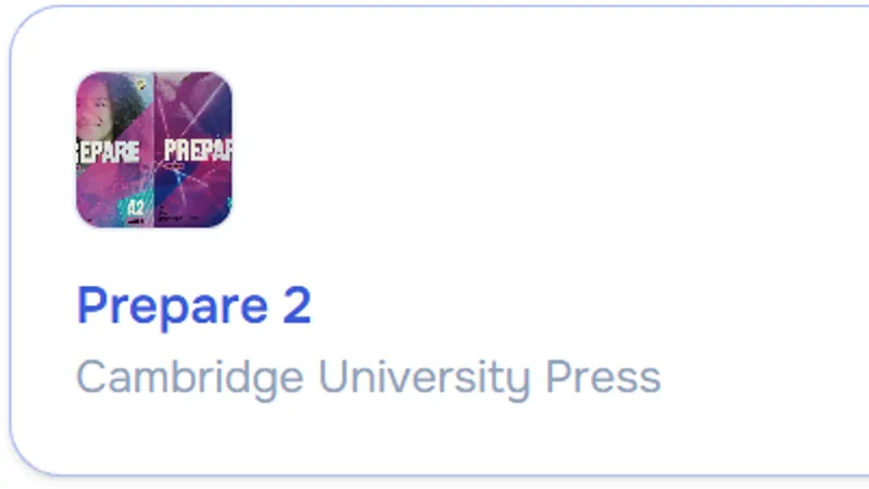 Prepare 2. Cambridge University Press