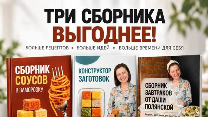 Конструктор заготовок + Сборник завтраков + Сборник соусов