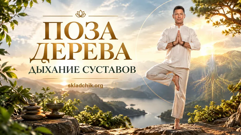 Поза Дерева. Дыхание Суставов