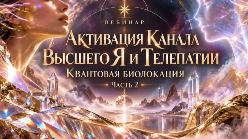 Активация канала Высшего Я и телепатии. Часть 2