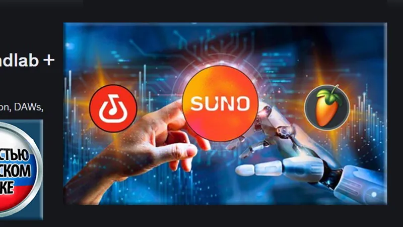 Освойте создание музыки с помощью ИИ, используя SUNO + Bandlab + FL Studio