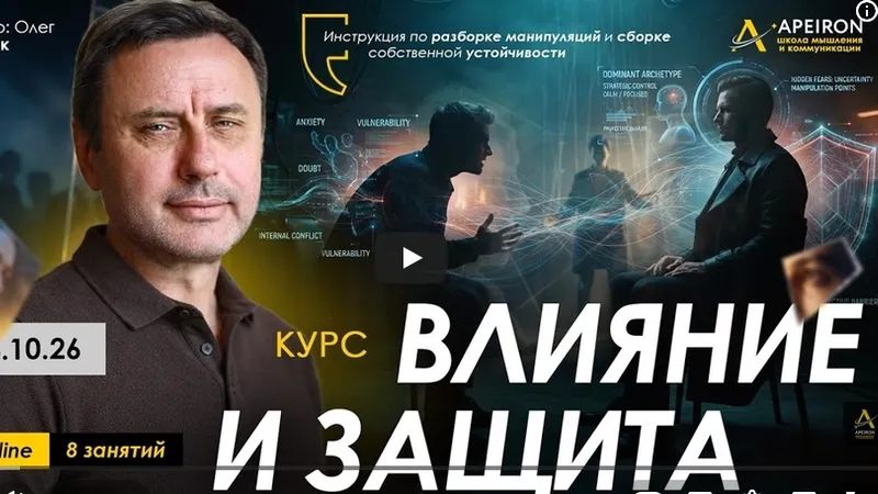 Влияние и защита Занятие 6