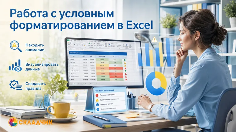 Работа с условным форматированием в Excel