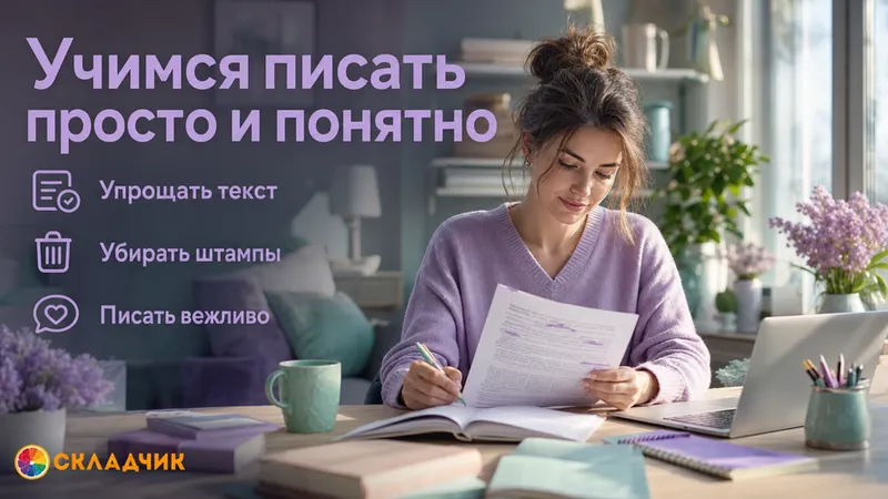 Учимся писать просто и понятно