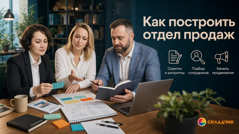 Как построить отдел продаж и выйти на оборот 100 млн рублей