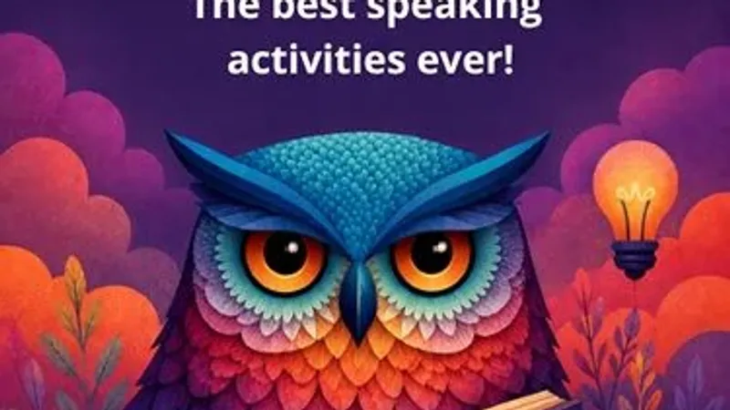 The best speaking activities ever