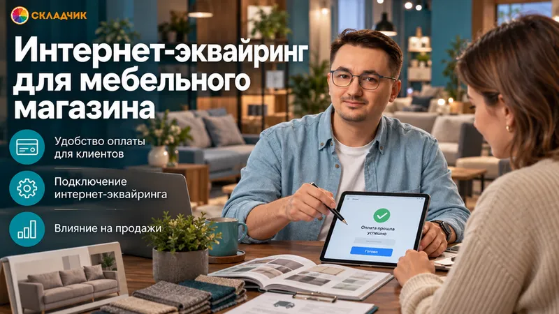 Зачем мебельным магазинам интернет-эквайринг