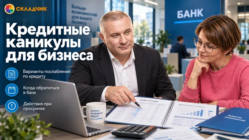 Кредитные каникулы для бизнеса: как снизить нагрузку по кредиту