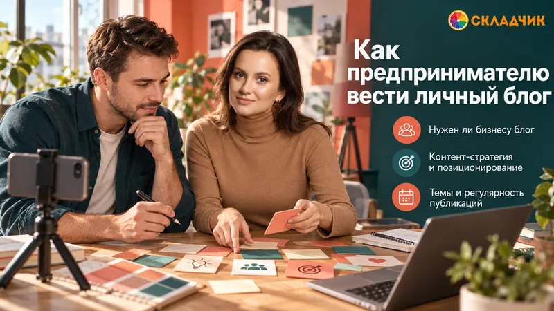 Как предпринимателю вести личный блог