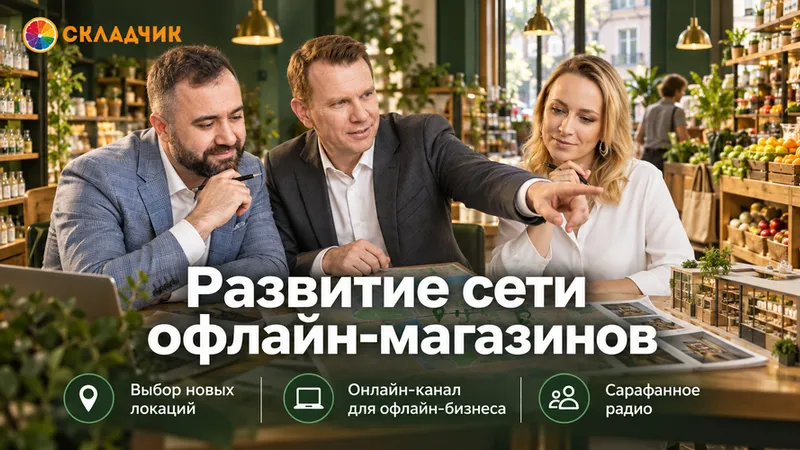 Как создать сеть офлайн магазинов