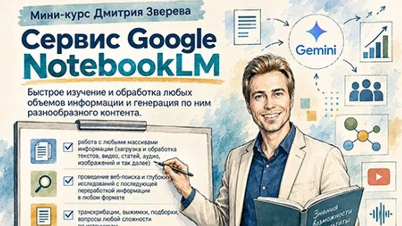 Сервис Google NotebookLM 2.0