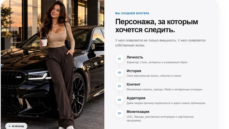 UGC Creator - создание и развитие собственного AI-блогера