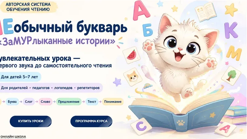НЕобычный букварь. Замурлыканные истории