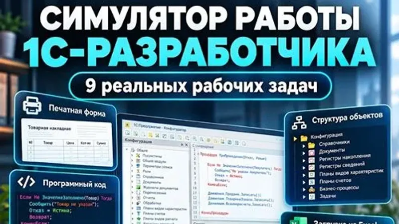 Симулятор работы 1С-разработчика
