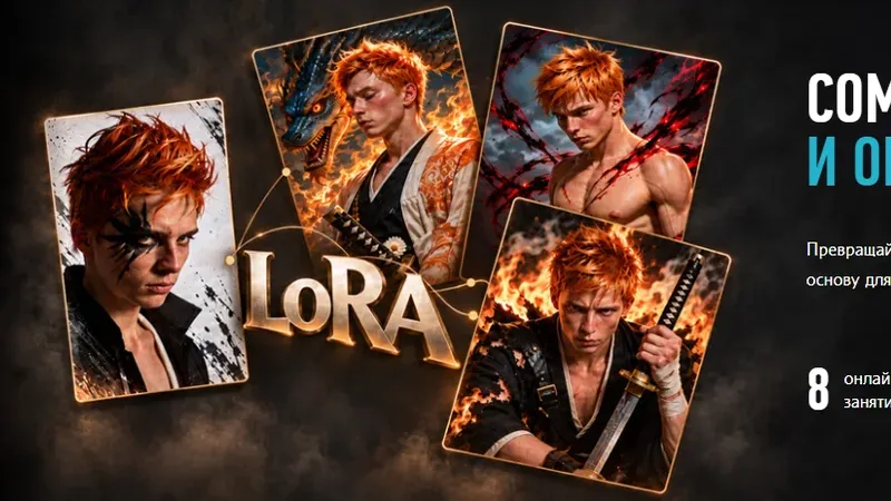 ComfyUI: создание и обучение LoRA
