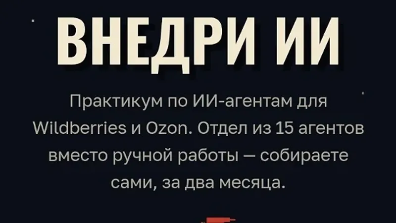 Внедри ИИ. Онлайн + Практика