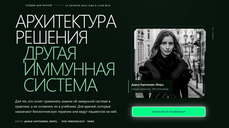 Архитектура решения. Другая иммунная система