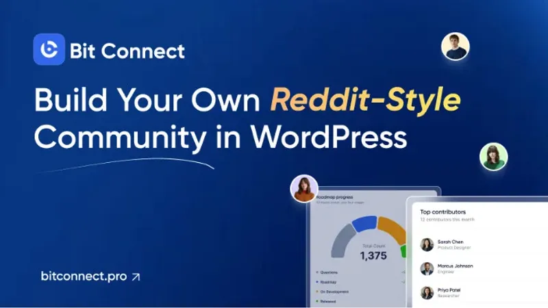 WP Bit Connect — форум и сообщество пользователей для WordPress