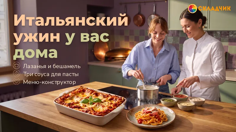 Итальянский ужин у вас дома