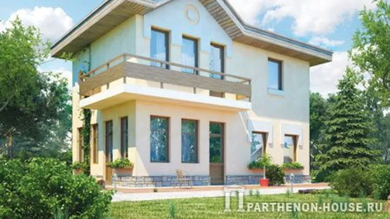 Проект компактного дома 101 кв.м