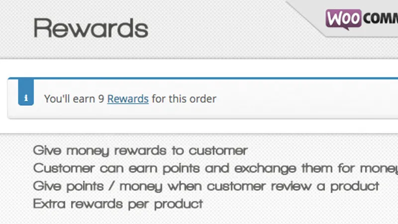 Loyalty Rewards for WooCommerce