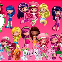 Клипарт Шарлотта земляничка